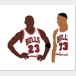 MJ & Scottie Posters and Art